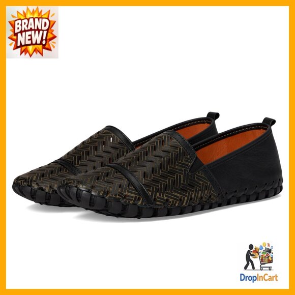 Leather Slip-On Loafers Chic Classic Flat Comfortable Everyday Versatile